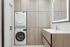 Kúpeľňa v ubytovaní Noviy Bereg Design Apartment