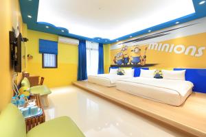 Postel nebo postele na pokoji v ubytování Sunshine B&B
