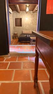 A bed or beds in a room at Daughter and son