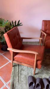 A seating area at Daughter and son