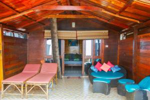 Posezení v ubytování O3 Beach Resort