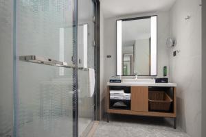 Vannituba majutusasutuses Hampton by Hilton Guangzhou Xintang