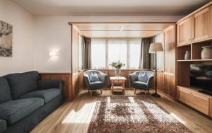 Posezení v ubytování B&B Villa Angelino