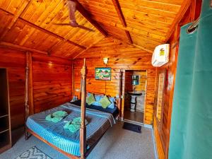 Postel nebo postele na pokoji v ubytování O3 Beach Resort