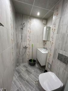 Ένα μπάνιο στο Luxurious flat Pleven Center