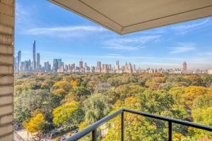 a view of the philadelphia skyline from a balcony at West Village 1br w gym private wd nr ark NYC-1276 in New York