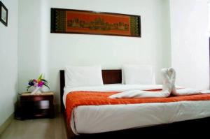 Postel nebo postele na pokoji v ubytování Vipa House