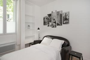 Lova arba lovos apgyvendinimo įstaigoje Pick A Flat's Apartment in Bastille - Rue Mornay