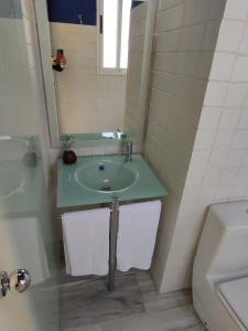 Koupelna v ubytování Atico con vistas en Granada Centro