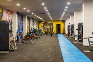 Fitness centrum a/nebo fitness zařízení v ubytování Anadolu Hotels Esenboga Thermal
