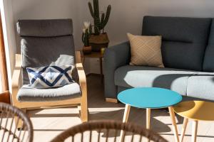 Posezení v ubytování Blau d'Aro - Encanto y Relax en Platja d'Aro - Vistas al Mar y Parking privado