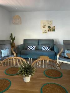 Posezení v ubytování Blau d'Aro - Encanto y Relax en Platja d'Aro - Vistas al Mar y Parking privado
