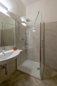 A bathroom at Albergo Reggio