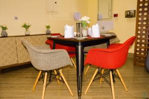 TJ's Boutique Hotel的休息区