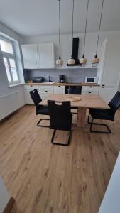 Cucina o angolo cottura di Gemütliche Ferienwohnung in Elbingerode/Harz