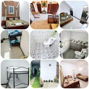 Ruang duduk di Aloe Vera villa