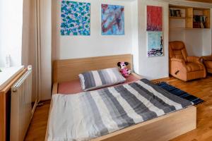 Postelja oz. postelje v sobi nastanitve Art in Waldfrieden