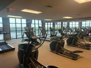 Fitness centrum a/nebo fitness zařízení v ubytování The Bluebird OBA at Phoenix West II