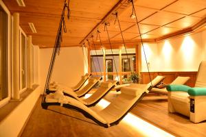 Posilňovňa alebo fitness centrum v ubytovaní Hotel Alpenstüble Appartements