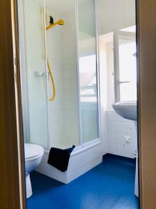 Ett badrum på L'Albatros