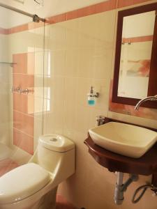 Phòng tắm tại Valle De Iraka - Apartahotel +36 ảnh