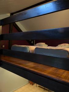 two bunk beds sitting on top of each other at Dallas garden in Strasbourg