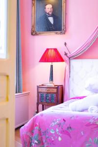 Postel nebo postele na pokoji v ubytování Boutique Hotel Museumkwartier