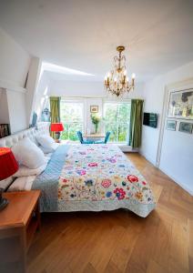 Postel nebo postele na pokoji v ubytování Boutique Hotel Museumkwartier