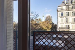 a view from a window of a building at Atelier in Paris