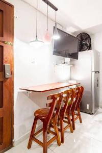 Køkken eller tekøkken på Casa Rachel