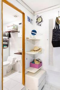 Et badeværelse på Casa Rachel