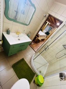 Koupelna v ubytování Cabana Verde + 9 fotografií