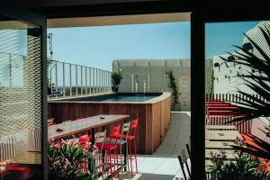 Balkón alebo terasa v ubytovaní JOST Hotel Montpellier Centre St Roch