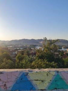 a view of a city from a skate park at Villa Elaraby Mohamed in Aswan