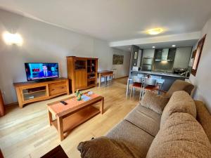 TV a/nebo společenská místnost v ubytování B48 - Apartamento Peguera - Villmor