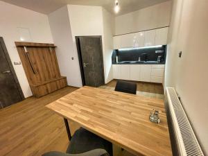 Kuchyň nebo kuchyňský kout v ubytování Apartment Elinel + 19 fotografií