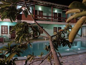 Ein Wasserpark im Hotel oder in der Nähe