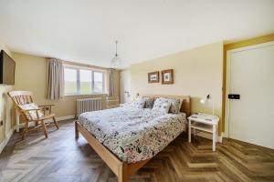 Voodi või voodid majutusasutuse Glebe Cottage, Little Petherick, near Padstow toas