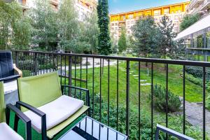 Vonkajšia záhrada v ubytovaní Zoe apartman