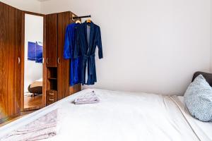 Posteľ alebo postele v izbe v ubytovaní Zoe apartman