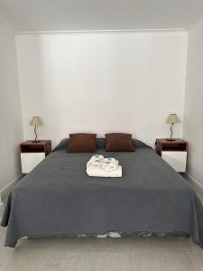 A bed or beds in a room at Mar y Cielo