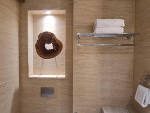 Koupelna v ubytování Trembesi Hotel