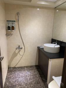 Vannituba majutusasutuses YUAI FU HAO Hotel