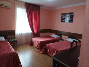 Letto o letti in una camera di Autopapa