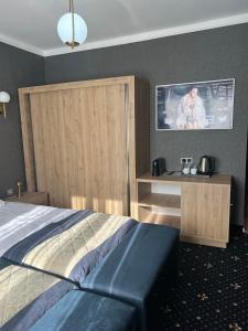 Letto o letti in una camera di Autopapa