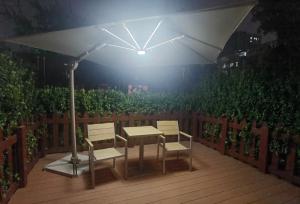 Patio nebo venkovní prostory v ubytování Hampton by Hilton Beijing South Railway Station