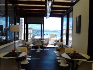 Restaurace v ubytování Albergo Del Sole