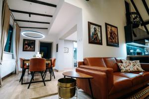 Χώρος καθιστικού στο The Cypress Villa & Vineyard I