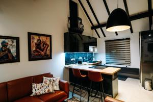 Η κουζίνα ή μικρή κουζίνα στο The Cypress Villa & Vineyard I