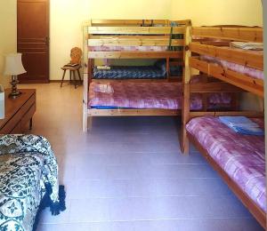 Letto o letti in una camera di Casa BnB Pappappero Monti della Laga
